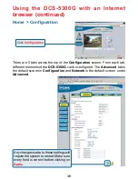 Предварительный просмотр 38 страницы D-Link SECURICAM Network DCS-5300G Manual