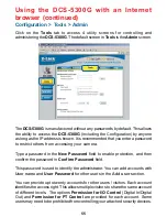 Предварительный просмотр 55 страницы D-Link SECURICAM Network DCS-5300G Manual