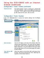 Предварительный просмотр 56 страницы D-Link SECURICAM Network DCS-5300G Manual