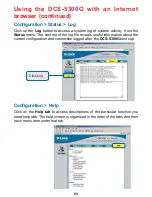 Предварительный просмотр 63 страницы D-Link SECURICAM Network DCS-5300G Manual