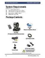 Preview for 2 page of D-Link SECURICAM Network DCS-6620 Install Manual