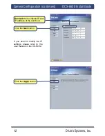 Preview for 12 page of D-Link SECURICAM Network DCS-6620 Install Manual