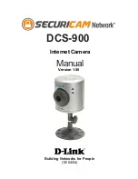 D-Link SECURICAM Network DCS-900 Manual preview