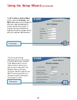 Preview for 14 page of D-Link SECURICAM Network DCS-900W User Manual