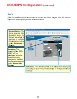 Preview for 40 page of D-Link SECURICAM Network DCS-900W User Manual