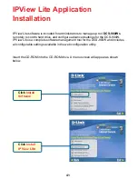 Preview for 41 page of D-Link SECURICAM Network DCS-900W User Manual