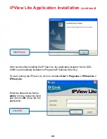 Preview for 44 page of D-Link SECURICAM Network DCS-900W User Manual