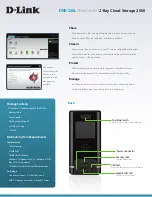 Preview for 2 page of D-Link ShareCenter DNS-320L Datasheet