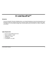 Preview for 3 page of D-Link SharePort User Manual