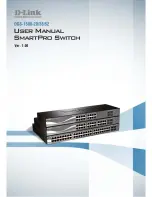 Предварительный просмотр 1 страницы D-Link SmartPro DGS-1500-20 User Manual