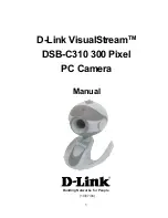 Preview for 1 page of D-Link VisualStream DSB-C310 Manual