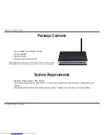 Preview for 4 page of D-Link WBR-1310 - Wireless G Router User Manual