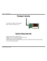 Preview for 4 page of D-Link WDA-1320 User Manual