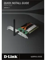 D-Link WDA-2320 RangeBooster G Quick Install Manual preview