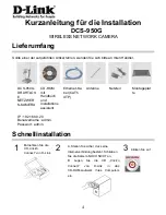 Preview for 4 page of D-Link WIRELESS G DCS-950G Quick Installation Manual