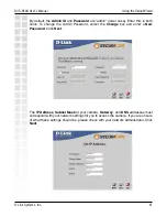 Preview for 21 page of D-Link WIRELESS G DCS-950G User Manual