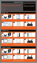 D-Link Wireless Router Initial Setup Manual preview