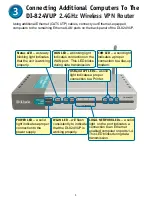 Preview for 5 page of D-Link Wireless VPN Router DI-824VUP Quick Installation Manual