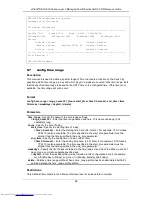 Preview for 102 page of D-Link xStack DES-3200 Series Reference Manual