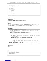 Preview for 163 page of D-Link xStack DES-3200 Series Reference Manual