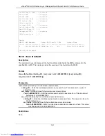 Preview for 165 page of D-Link xStack DES-3200 Series Reference Manual