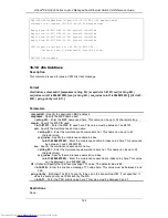 Preview for 168 page of D-Link xStack DES-3200 Series Reference Manual