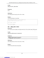 Preview for 192 page of D-Link xStack DES-3200 Series Reference Manual