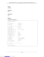 Preview for 240 page of D-Link xStack DES-3200 Series Reference Manual