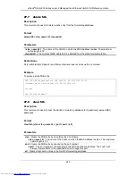 Preview for 249 page of D-Link xStack DES-3200 Series Reference Manual