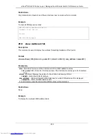 Preview for 250 page of D-Link xStack DES-3200 Series Reference Manual