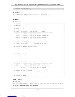 Preview for 260 page of D-Link xStack DES-3200 Series Reference Manual