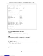 Preview for 284 page of D-Link xStack DES-3200 Series Reference Manual