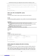 Preview for 306 page of D-Link xStack DES-3200 Series Reference Manual