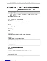 Preview for 338 page of D-Link xStack DES-3200 Series Reference Manual