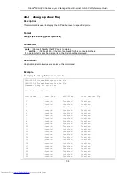 Preview for 402 page of D-Link xStack DES-3200 Series Reference Manual