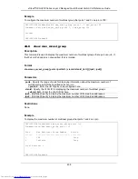 Preview for 412 page of D-Link xStack DES-3200 Series Reference Manual