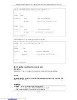 Preview for 414 page of D-Link xStack DES-3200 Series Reference Manual