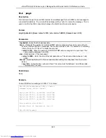 Preview for 464 page of D-Link xStack DES-3200 Series Reference Manual