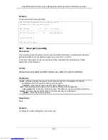 Preview for 470 page of D-Link xStack DES-3200 Series Reference Manual