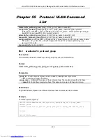 Preview for 482 page of D-Link xStack DES-3200 Series Reference Manual