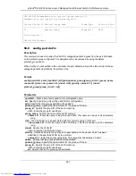 Preview for 485 page of D-Link xStack DES-3200 Series Reference Manual