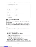 Preview for 493 page of D-Link xStack DES-3200 Series Reference Manual