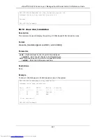 Preview for 495 page of D-Link xStack DES-3200 Series Reference Manual