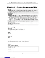 Preview for 575 page of D-Link xStack DES-3200 Series Reference Manual