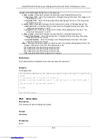 Preview for 604 page of D-Link xStack DES-3200 Series Reference Manual