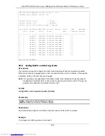 Preview for 612 page of D-Link xStack DES-3200 Series Reference Manual