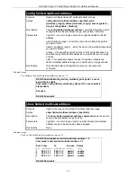 Preview for 134 page of D-Link xStack DES-3500 Series Cli Manual