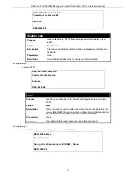 Preview for 20 page of D-Link xStack DES-3526 Cli Manual