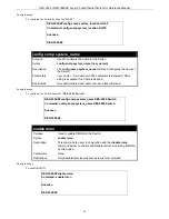 Preview for 46 page of D-Link xStack DES-3526 Cli Manual