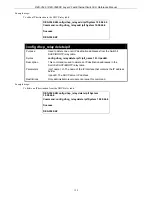 Preview for 132 page of D-Link xStack DES-3526 Cli Manual